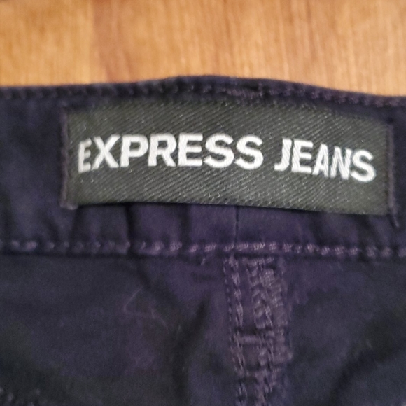Express Jeans black legging pants - Picture 2 of 4